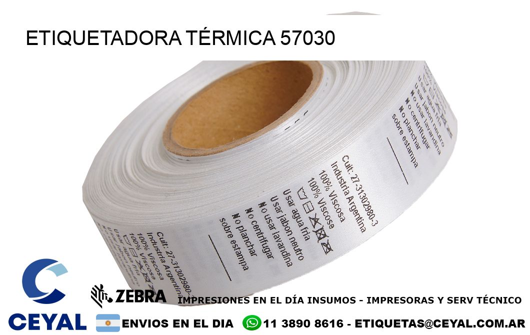 ETIQUETADORA TÉRMICA 57030