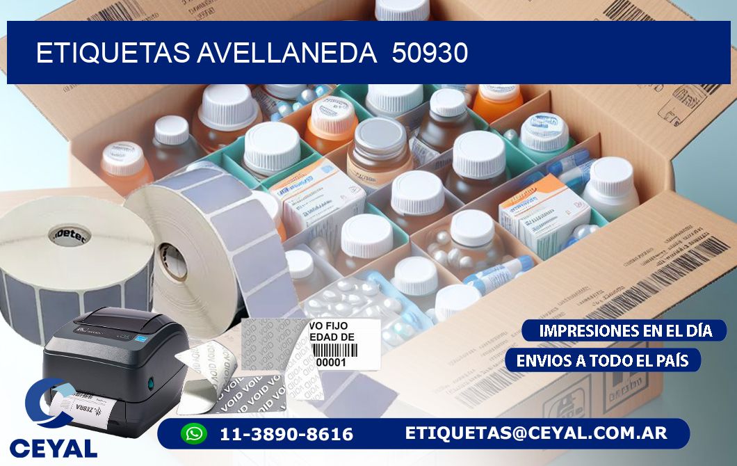 ETIQUETAS AVELLANEDA  50930