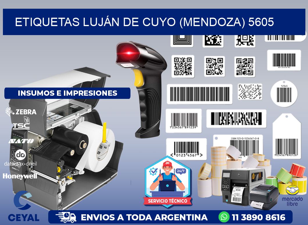 ETIQUETAS LUJÁN DE CUYO (MENDOZA) 5605