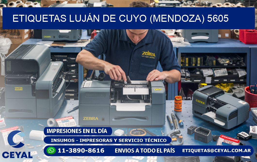ETIQUETAS LUJÁN DE CUYO (MENDOZA) 5605