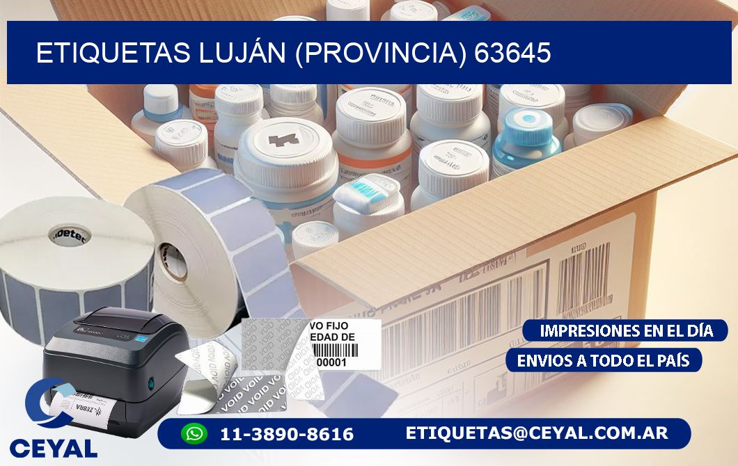 ETIQUETAS LUJÁN (PROVINCIA) 63645