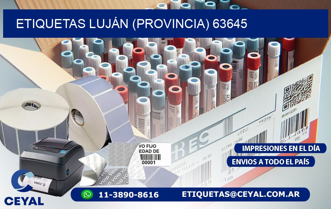 ETIQUETAS LUJÁN (PROVINCIA) 63645