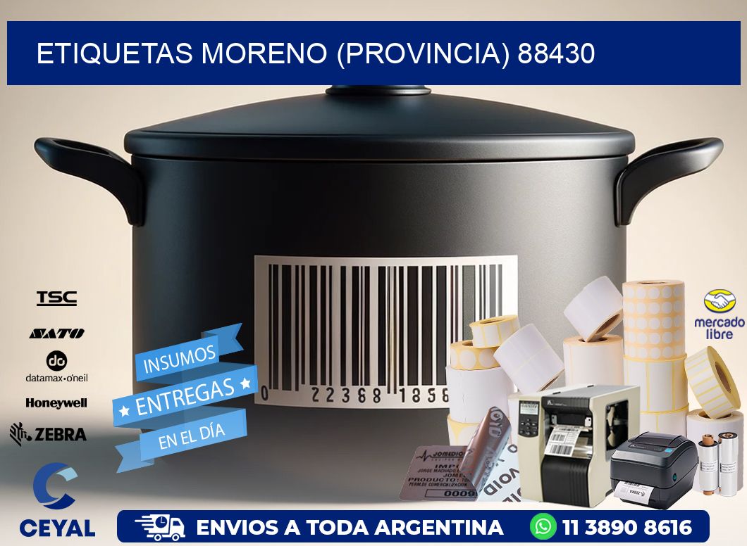 ETIQUETAS MORENO (PROVINCIA) 88430