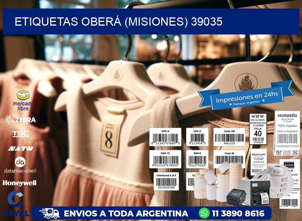 ETIQUETAS OBERÁ (MISIONES) 39035