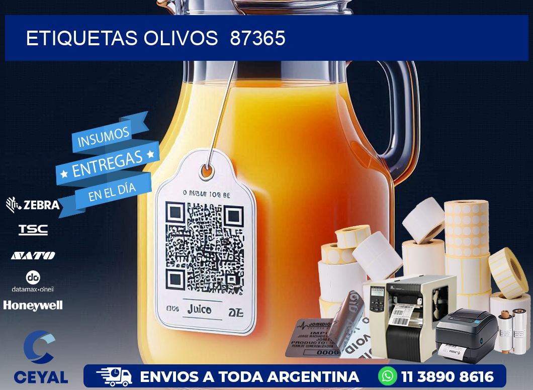 ETIQUETAS OLIVOS  87365