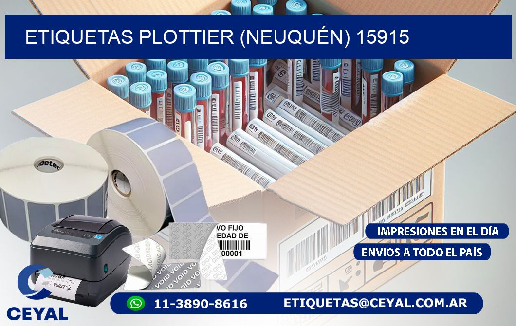 ETIQUETAS PLOTTIER (NEUQUÉN) 15915