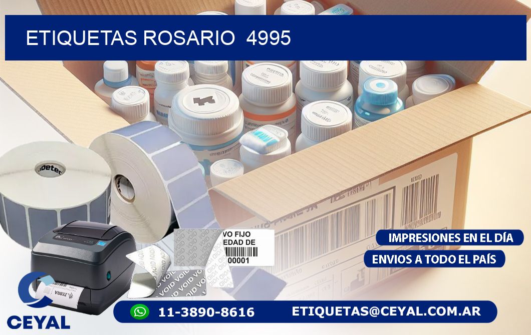 ETIQUETAS ROSARIO  4995