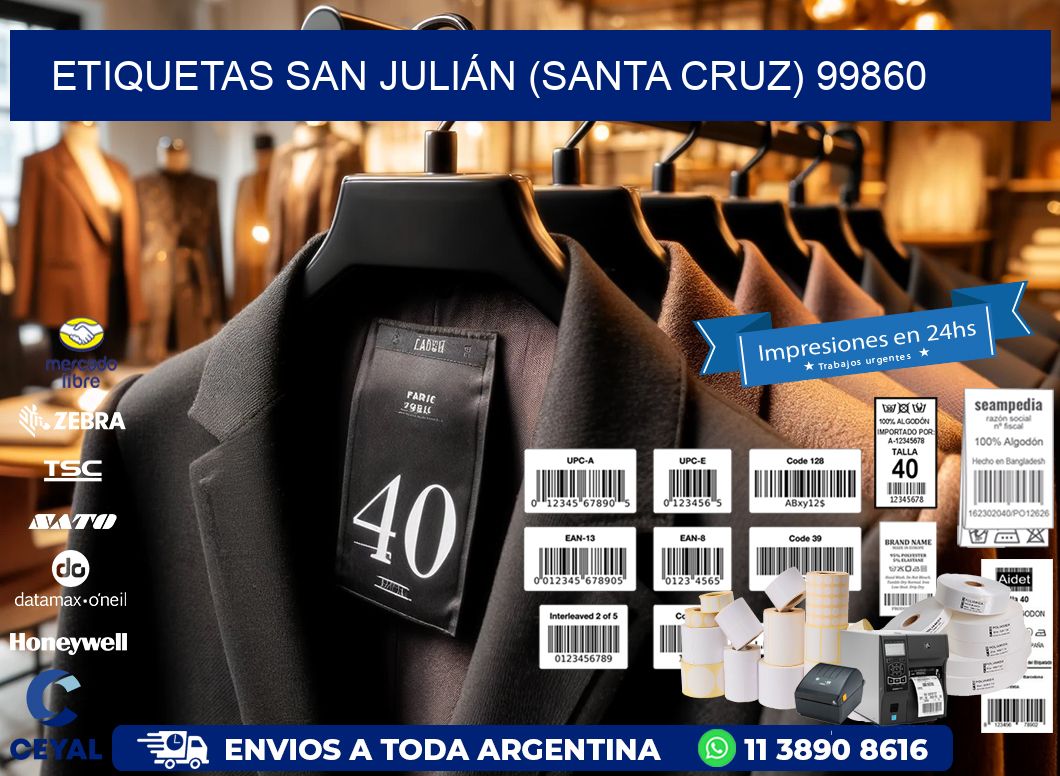 ETIQUETAS SAN JULIÁN (SANTA CRUZ) 99860