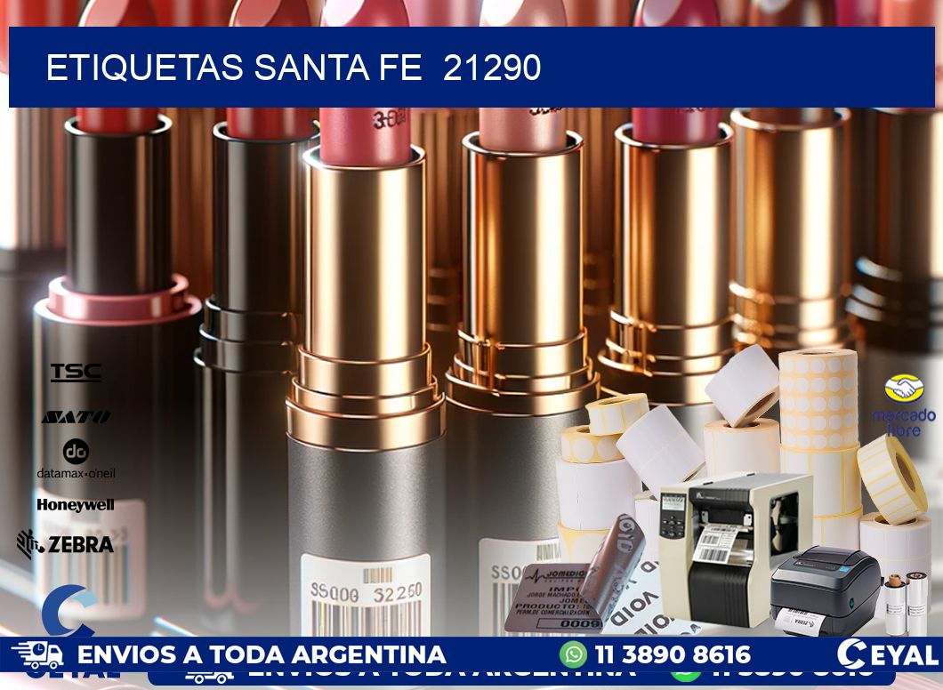 ETIQUETAS SANTA FE  21290