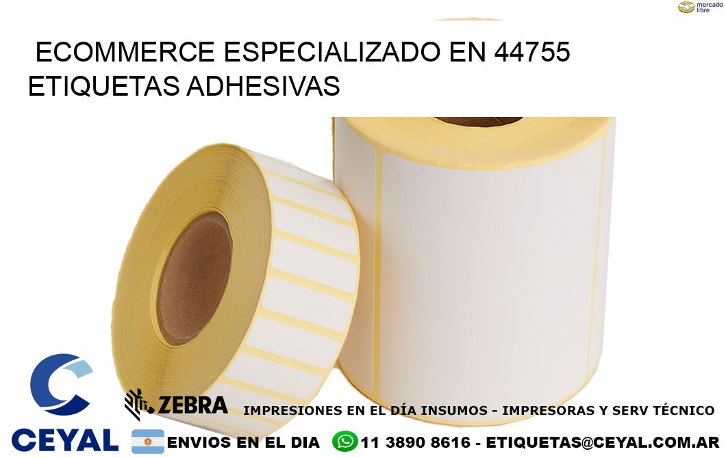 Ecommerce Especializado en 44755 Etiquetas Adhesivas