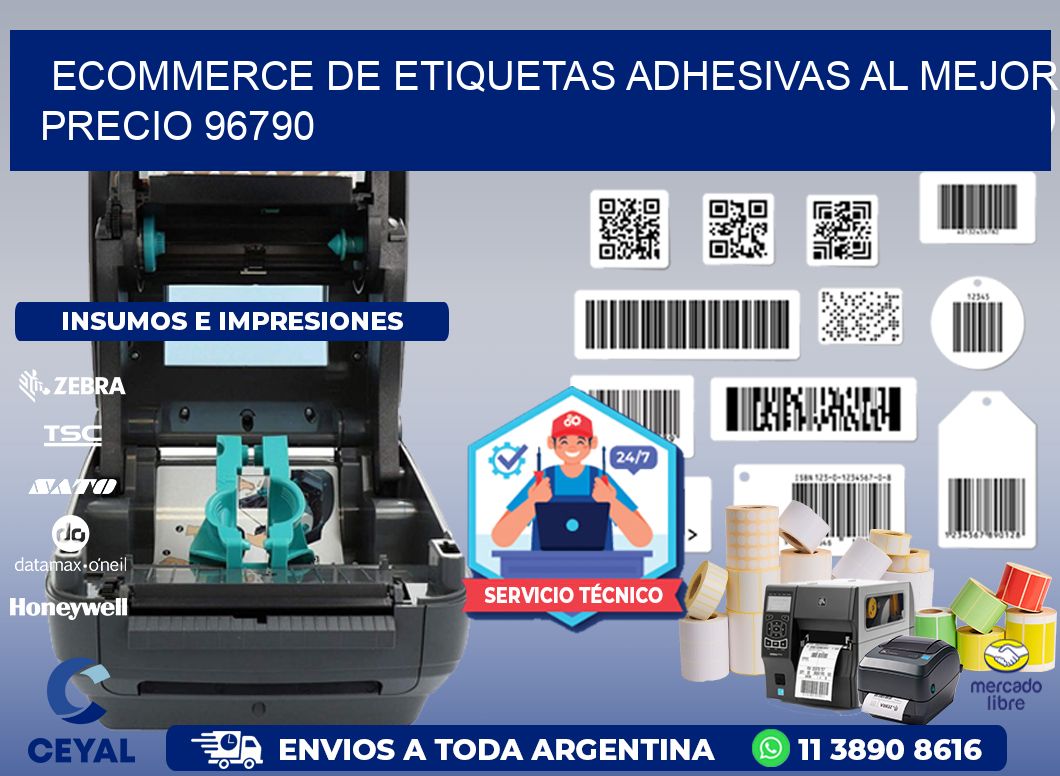 Ecommerce de Etiquetas Adhesivas al Mejor Precio 96790