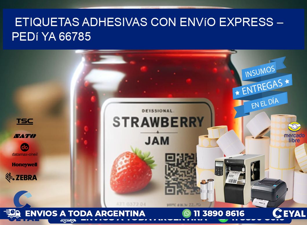 Etiquetas Adhesivas con Envío Express – Pedí Ya 66785