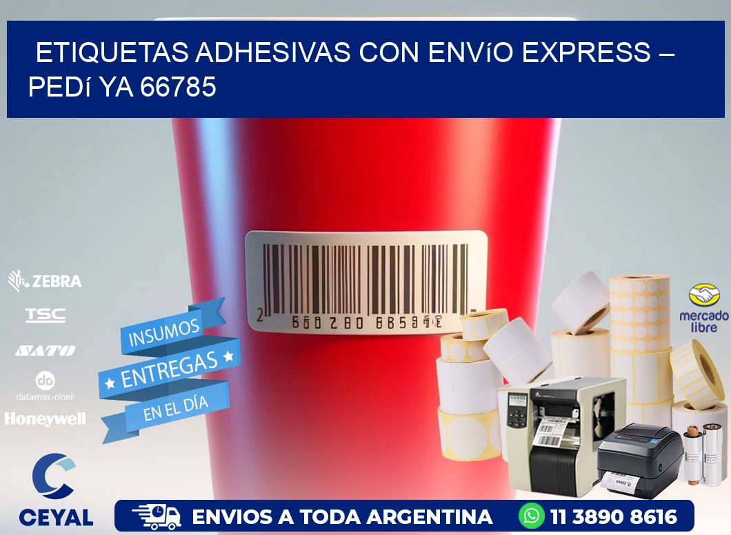 Etiquetas Adhesivas con Envío Express – Pedí Ya 66785