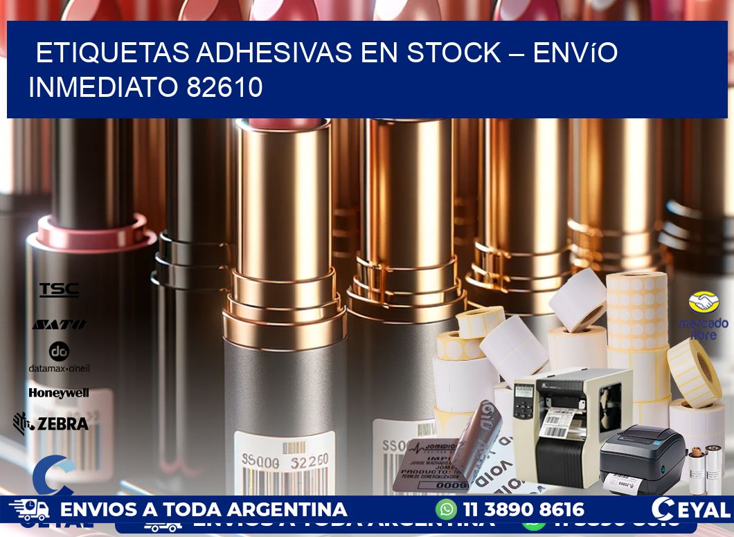 Etiquetas Adhesivas en Stock – Envío Inmediato 82610