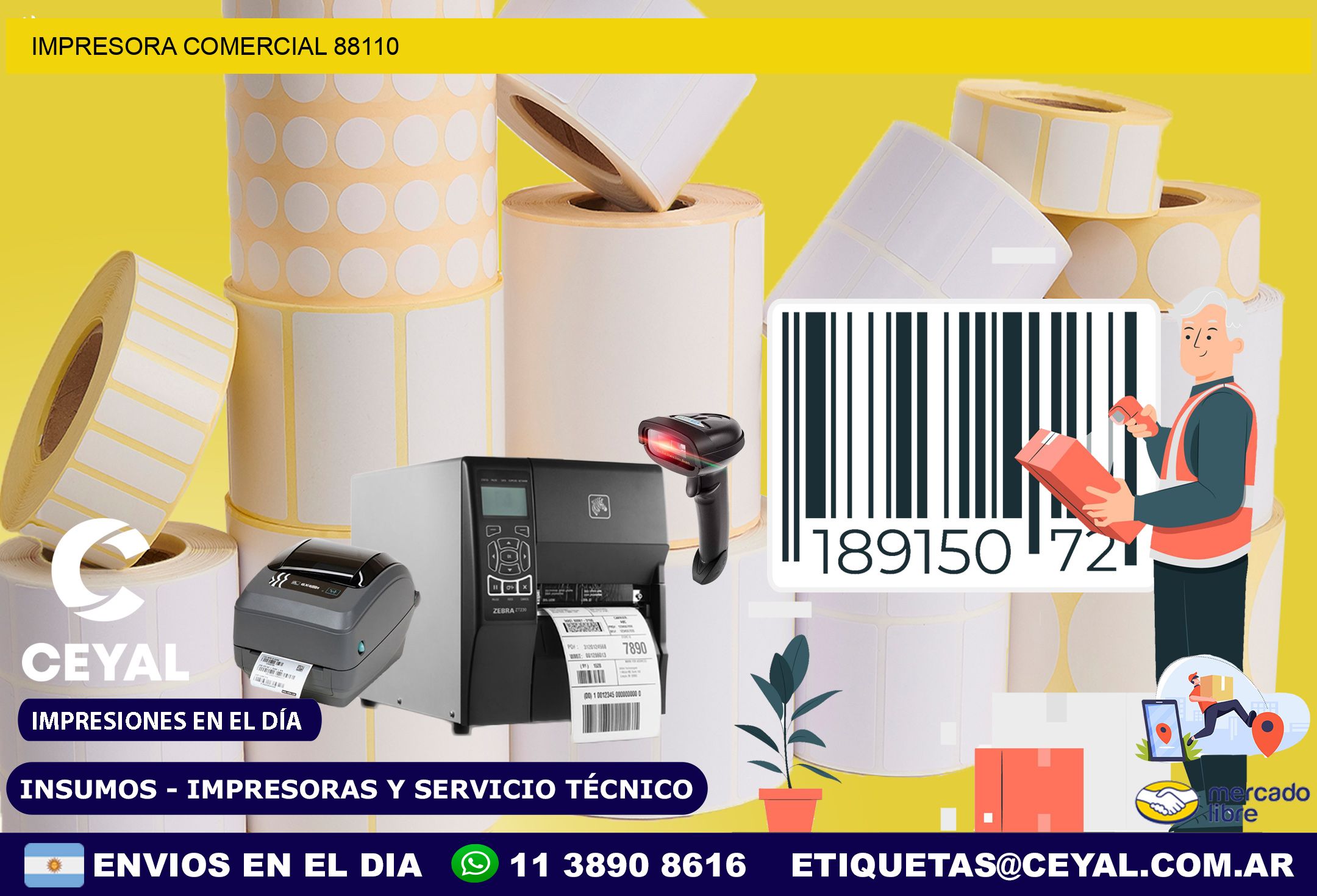 IMPRESORA COMERCIAL 88110
