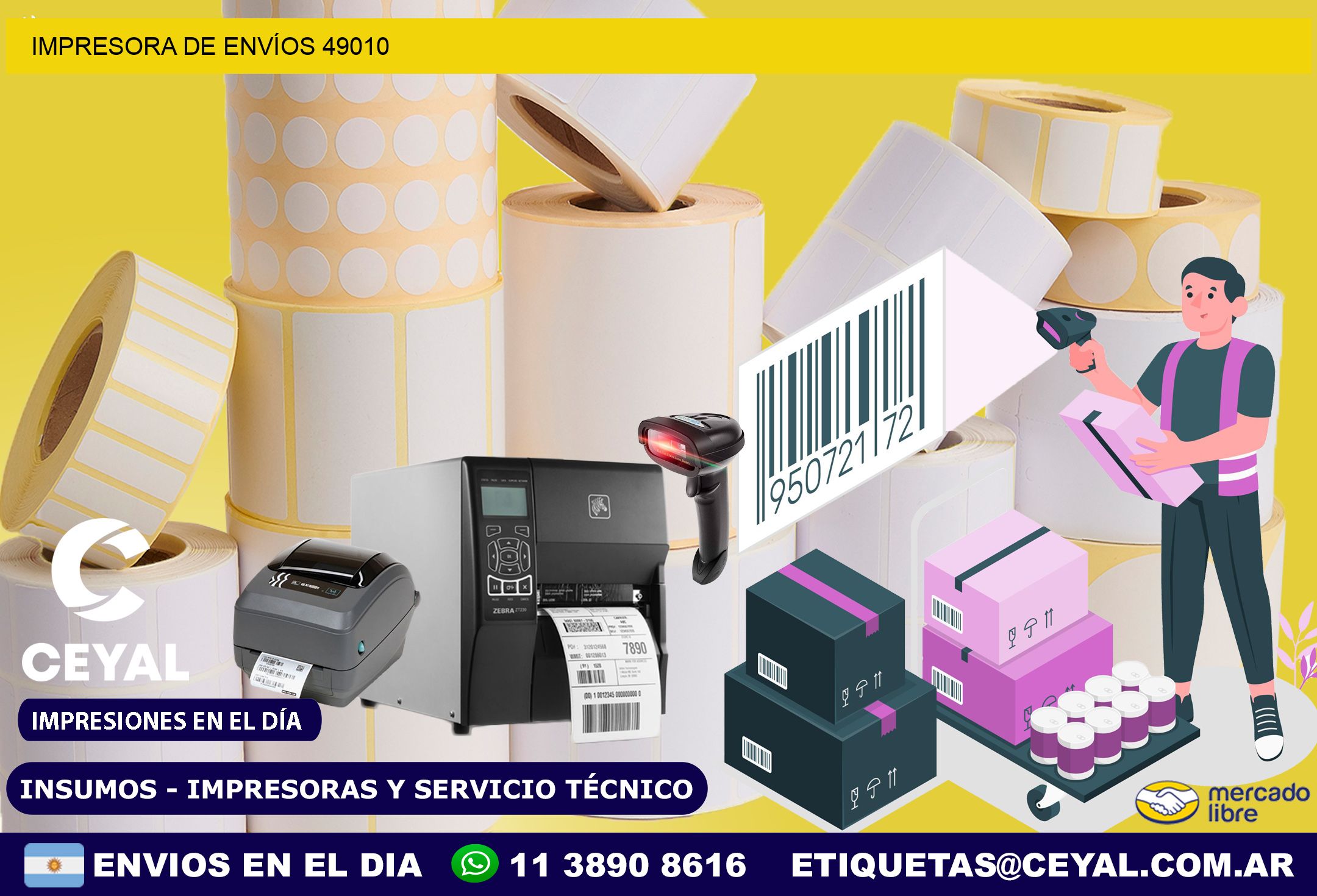 IMPRESORA DE ENVÍOS 49010