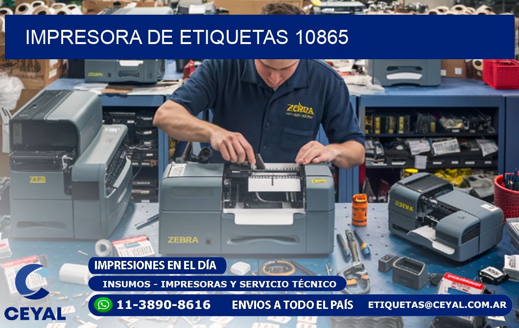 IMPRESORA DE ETIQUETAS 10865