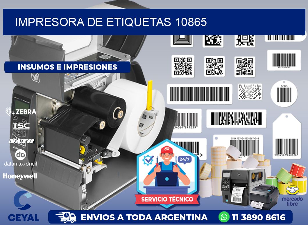 IMPRESORA DE ETIQUETAS 10865