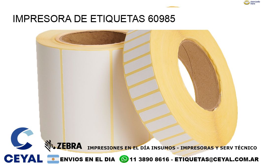 IMPRESORA DE ETIQUETAS 60985