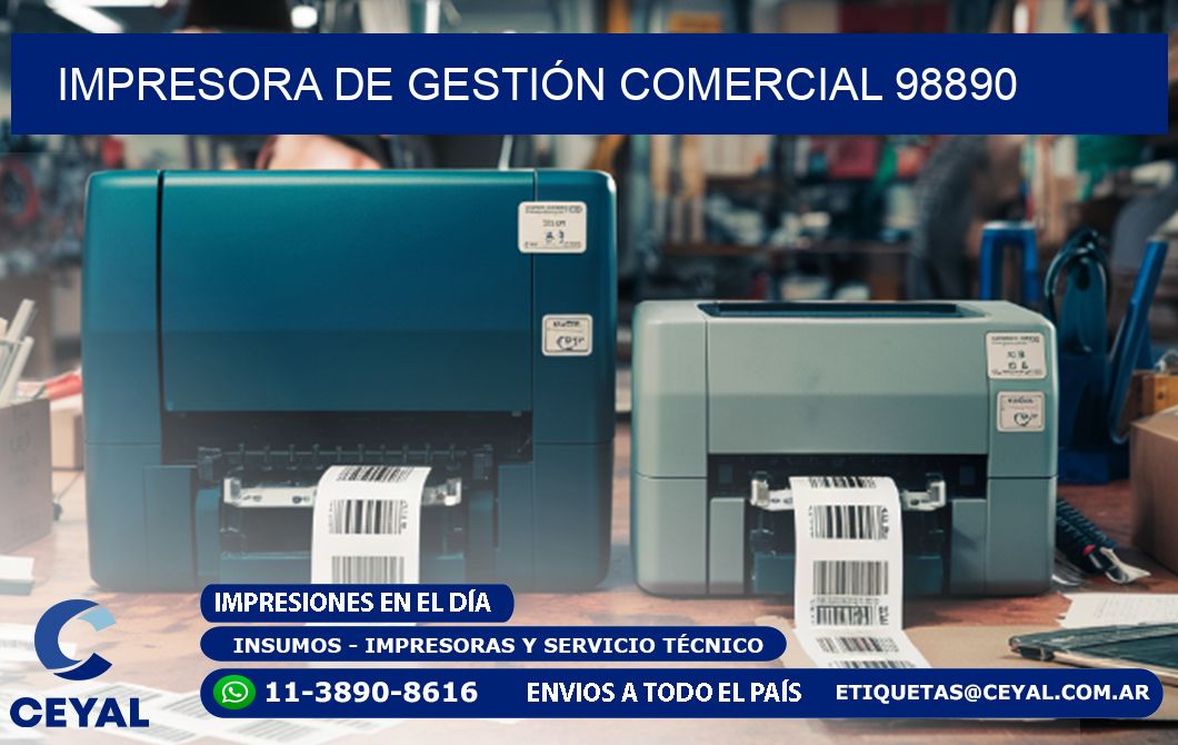 IMPRESORA DE GESTIÓN COMERCIAL 98890