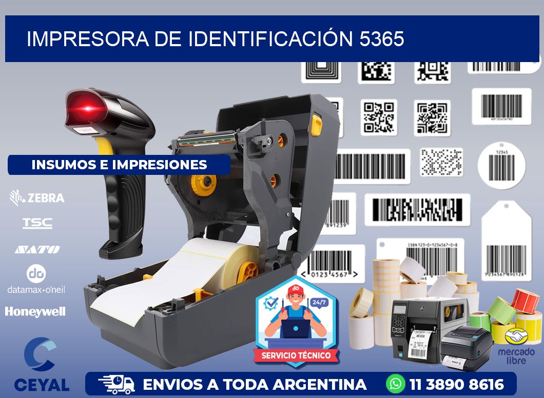 IMPRESORA DE IDENTIFICACIÓN 5365