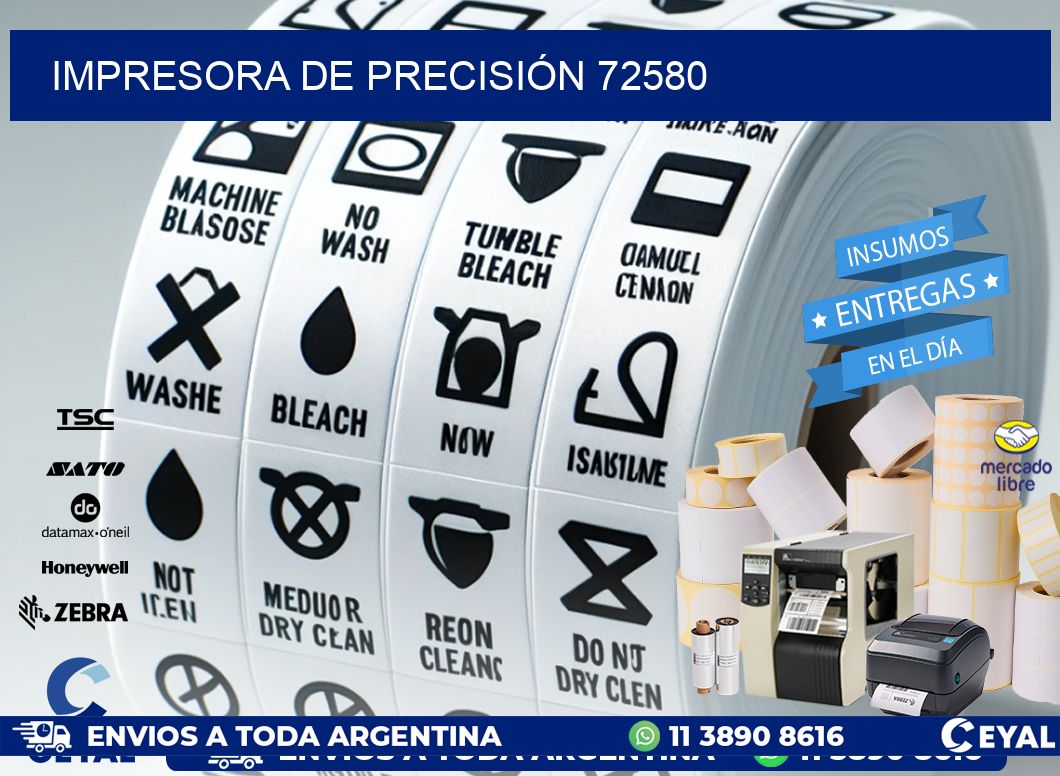 IMPRESORA DE PRECISIÓN 72580