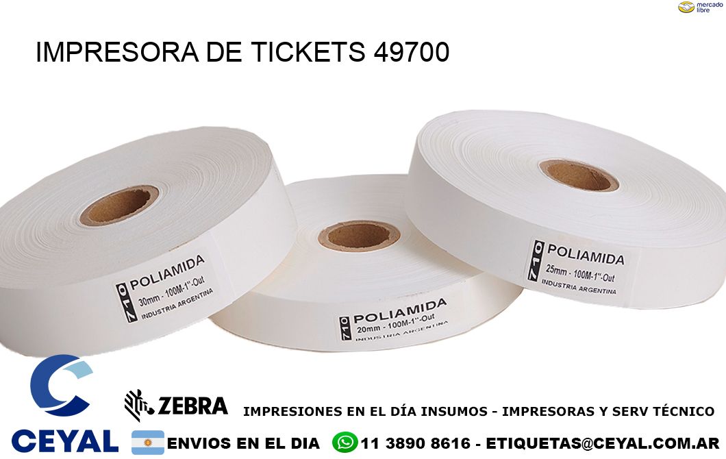 IMPRESORA DE TICKETS 49700