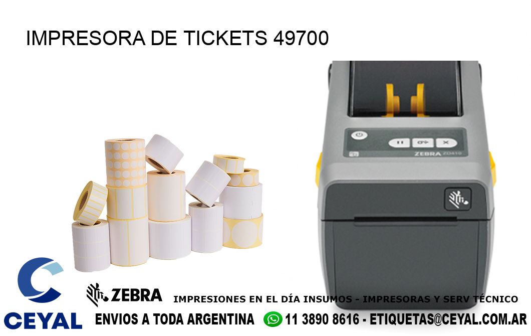 IMPRESORA DE TICKETS 49700