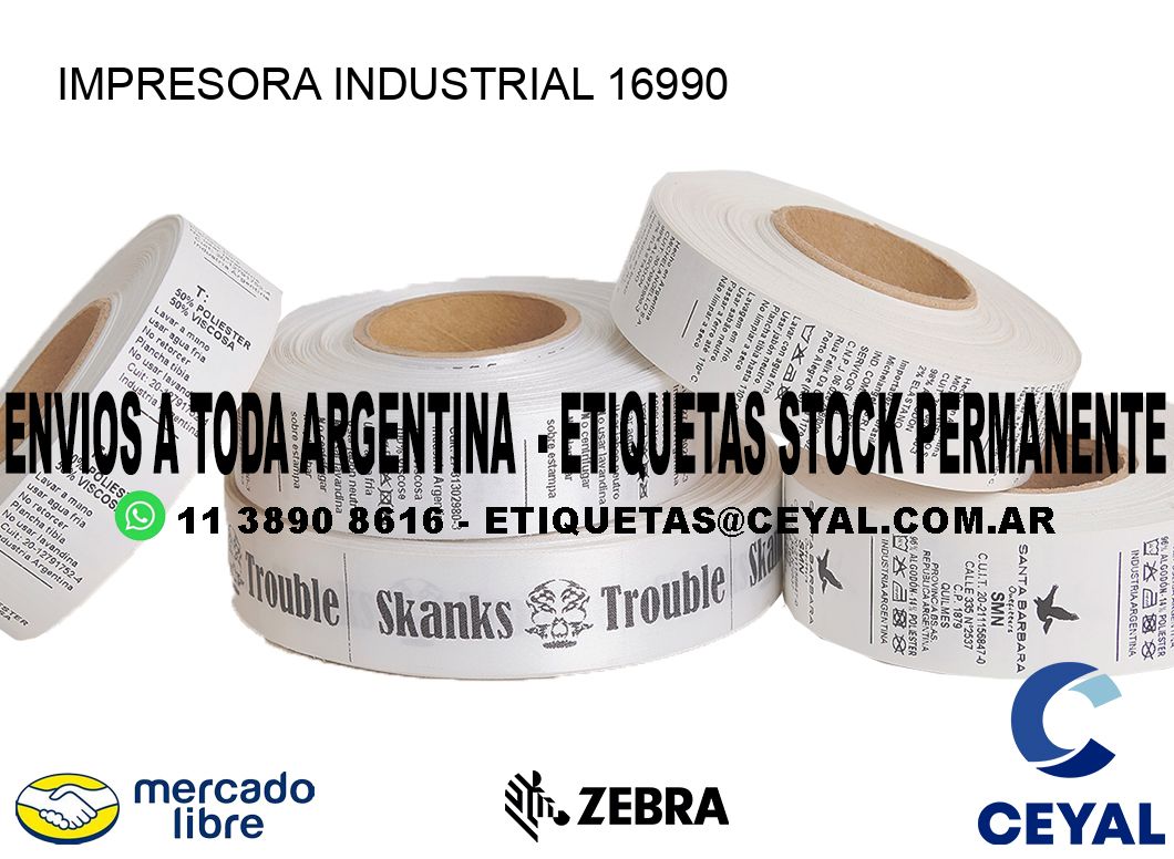 IMPRESORA INDUSTRIAL 16990