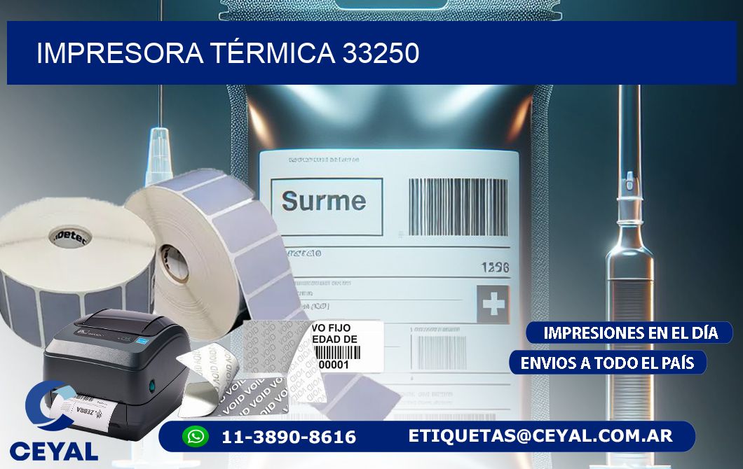 IMPRESORA TÉRMICA 33250