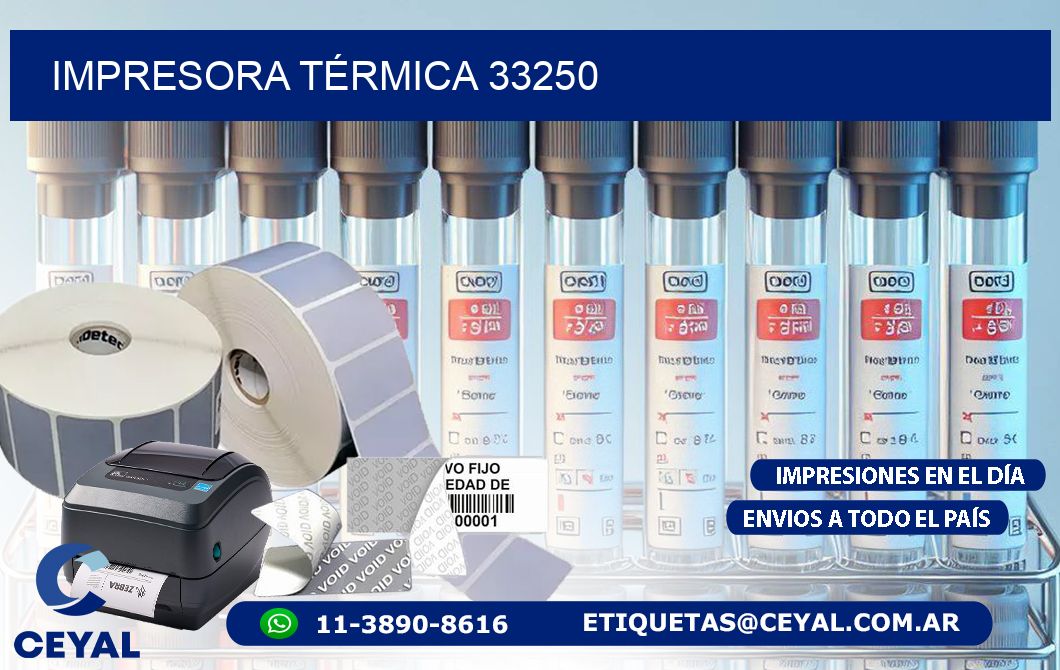 IMPRESORA TÉRMICA 33250