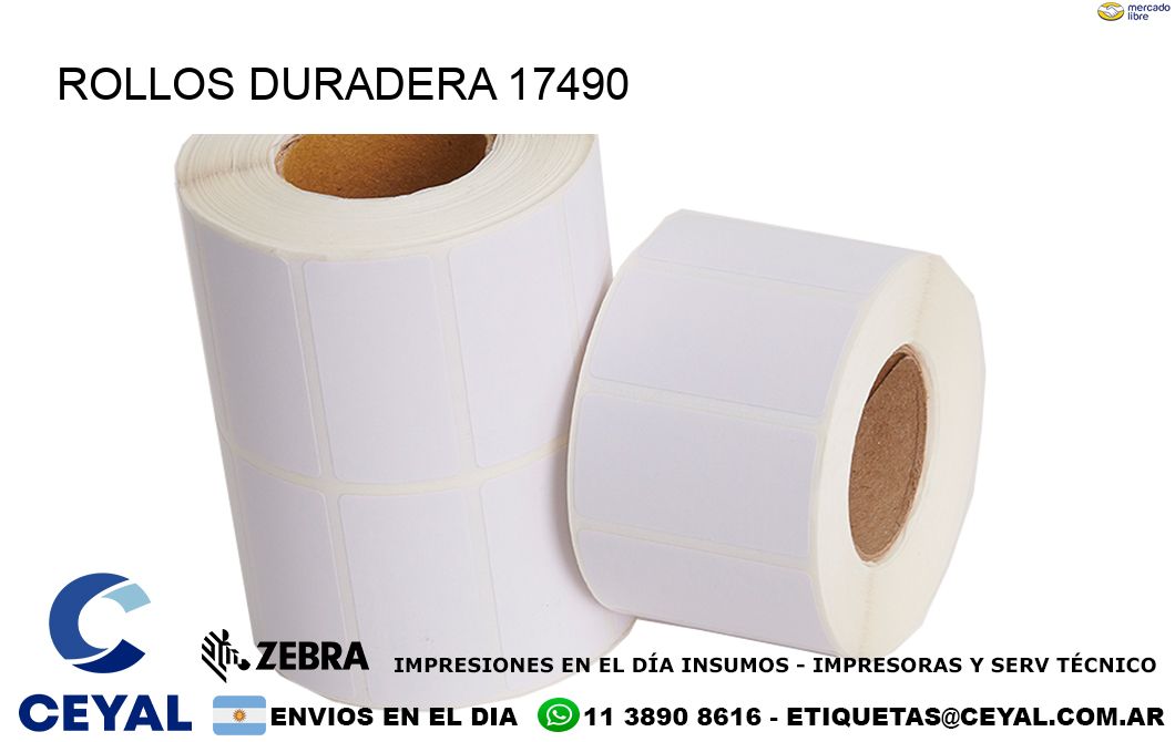 ROLLOS DURADERA 17490
