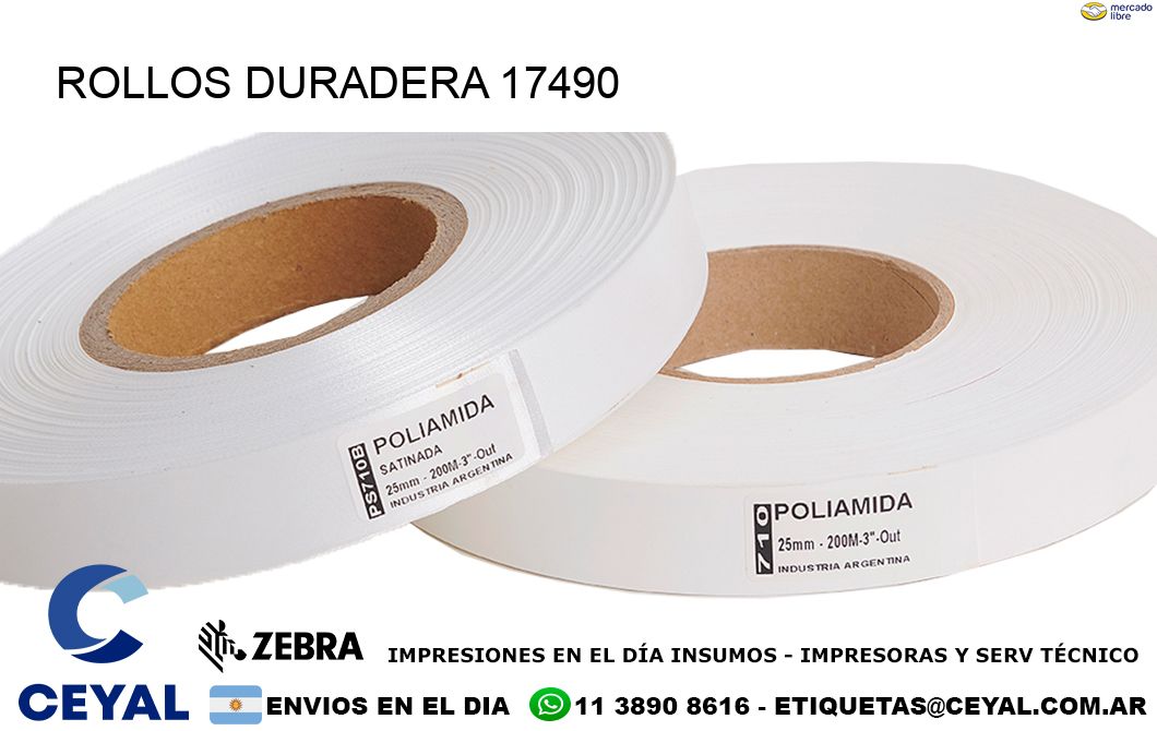ROLLOS DURADERA 17490