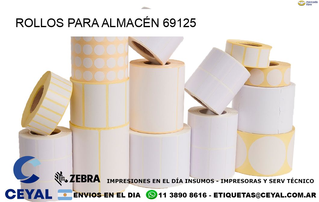 ROLLOS PARA ALMACÉN 69125