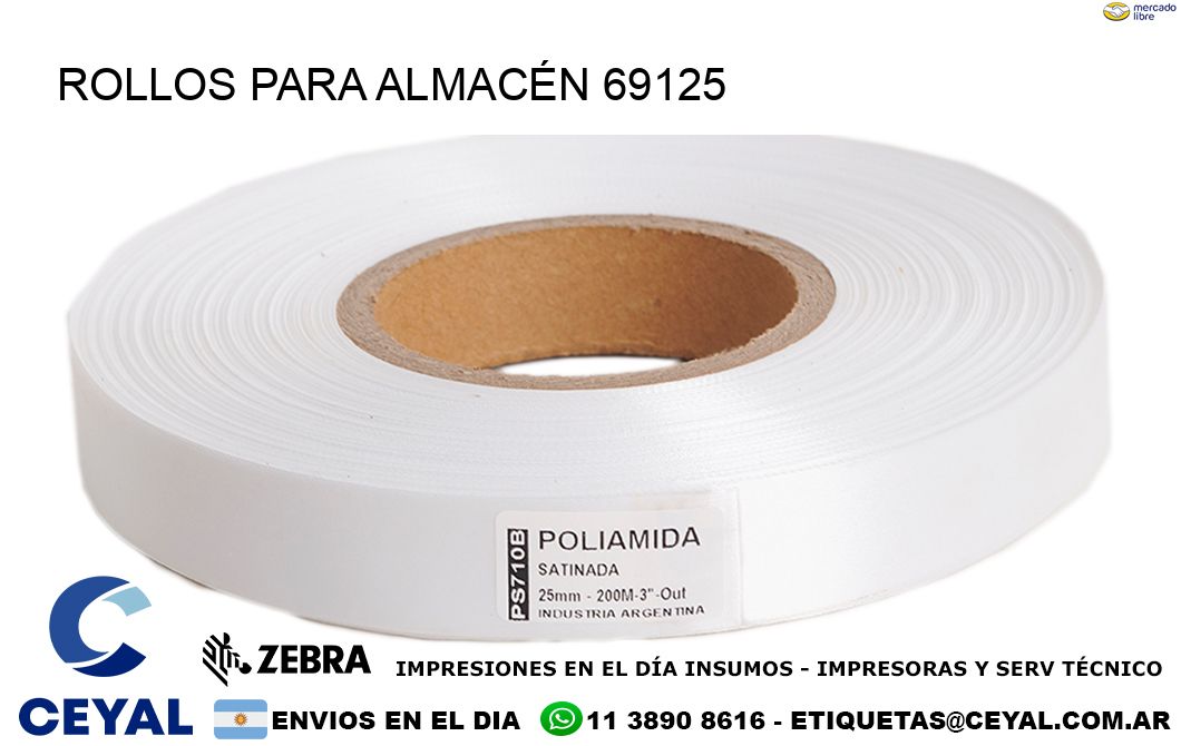 ROLLOS PARA ALMACÉN 69125