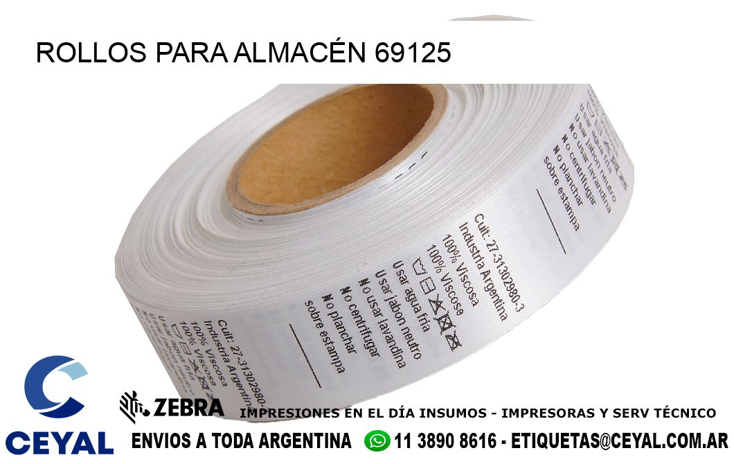 ROLLOS PARA ALMACÉN 69125