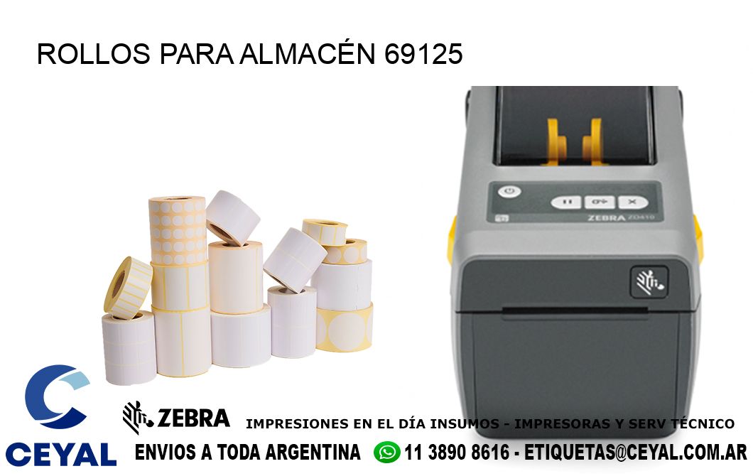 ROLLOS PARA ALMACÉN 69125