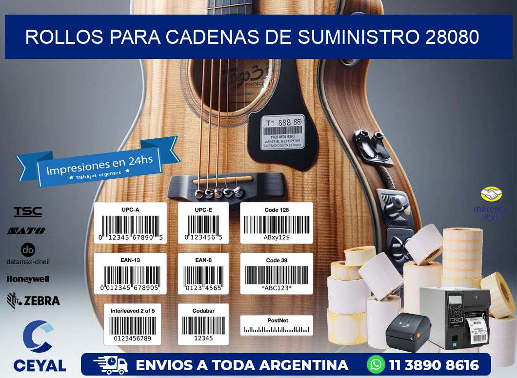 ROLLOS PARA CADENAS DE SUMINISTRO 28080