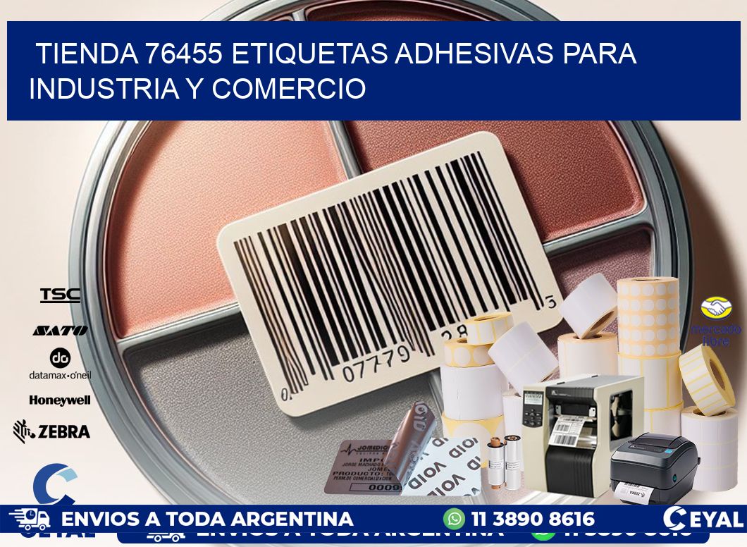 Tienda 76455 Etiquetas Adhesivas para Industria y Comercio