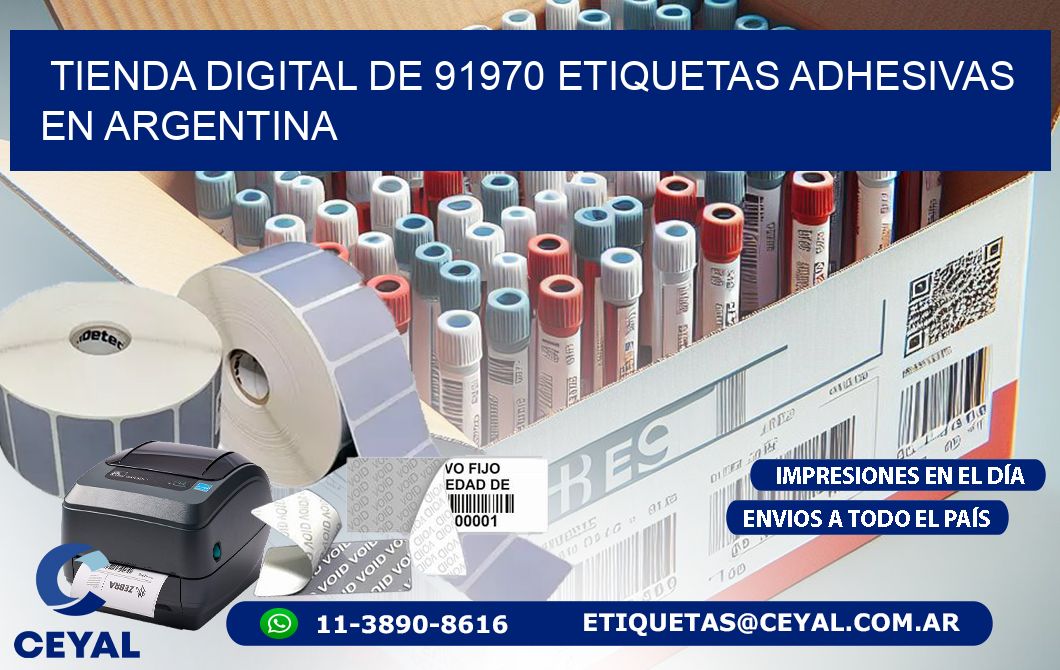 Tienda Digital de 91970 Etiquetas Adhesivas en Argentina