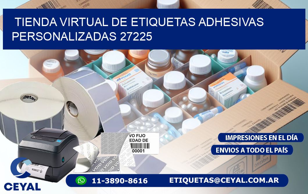 Tienda Virtual de Etiquetas Adhesivas Personalizadas 27225