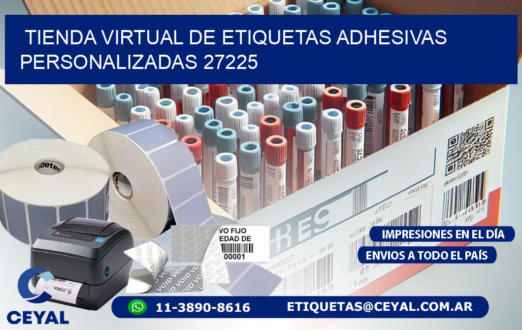 Tienda Virtual de Etiquetas Adhesivas Personalizadas 27225