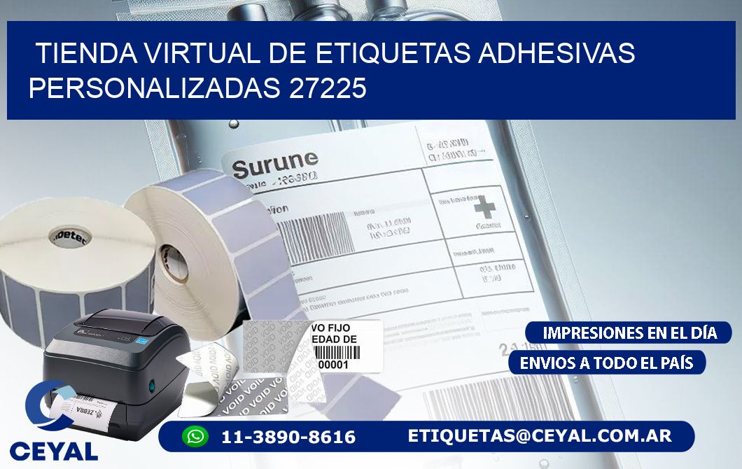 Tienda Virtual de Etiquetas Adhesivas Personalizadas 27225