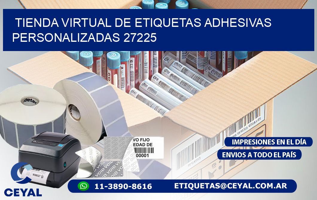 Tienda Virtual de Etiquetas Adhesivas Personalizadas 27225