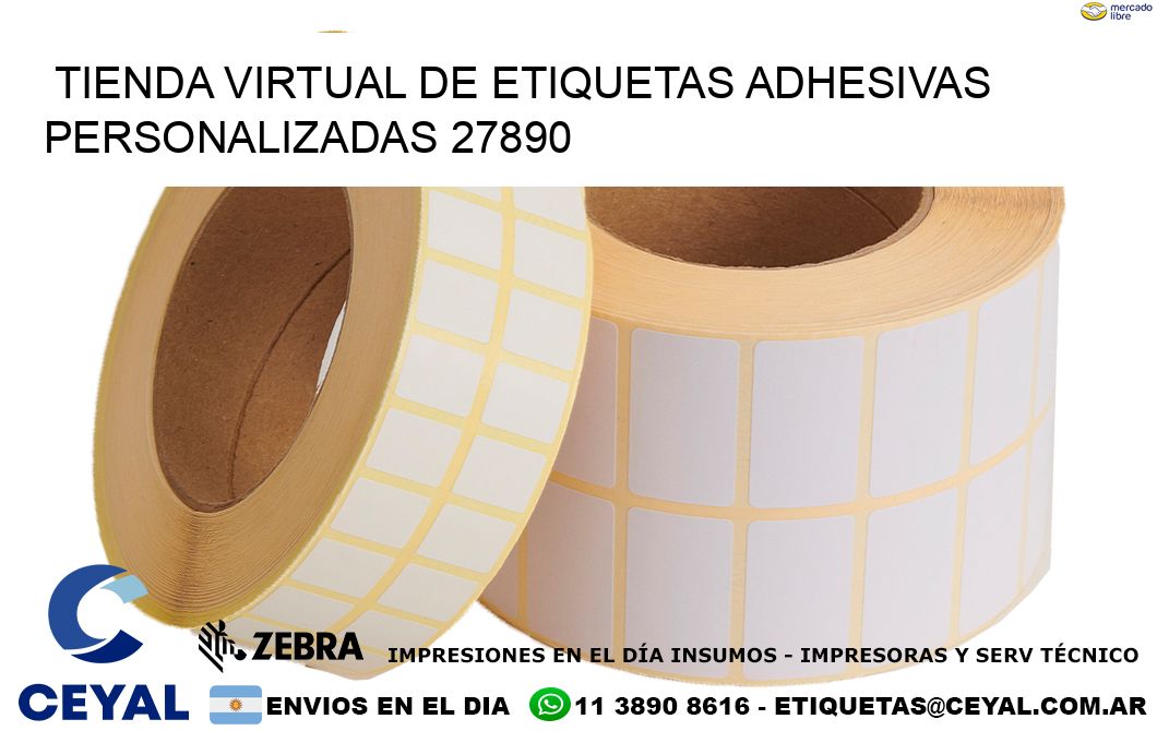 Tienda Virtual de Etiquetas Adhesivas Personalizadas 27890