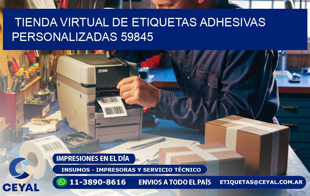 Tienda Virtual de Etiquetas Adhesivas Personalizadas 59845