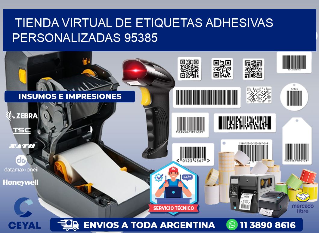 Tienda Virtual de Etiquetas Adhesivas Personalizadas 95385