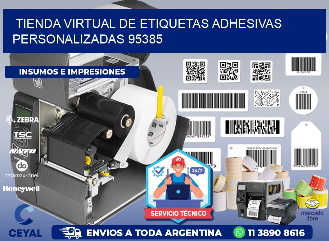 Tienda Virtual de Etiquetas Adhesivas Personalizadas 95385