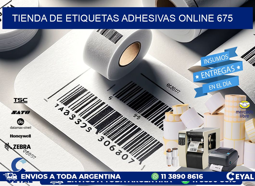 Tienda de Etiquetas Adhesivas Online 675