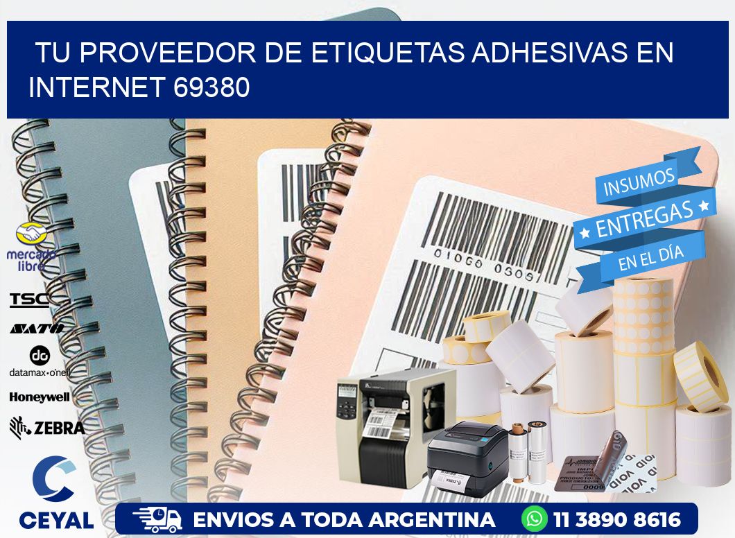 Tu Proveedor de Etiquetas Adhesivas en Internet 69380